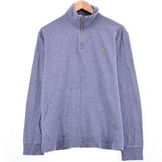 ラルフローレン(Ralph Lauren)の古着 ラルフローレン Ralph Lauren POLO RALPH LAUREN コットンニットハーフジップセーター メンズM /eaa344015(ニット/セーター)