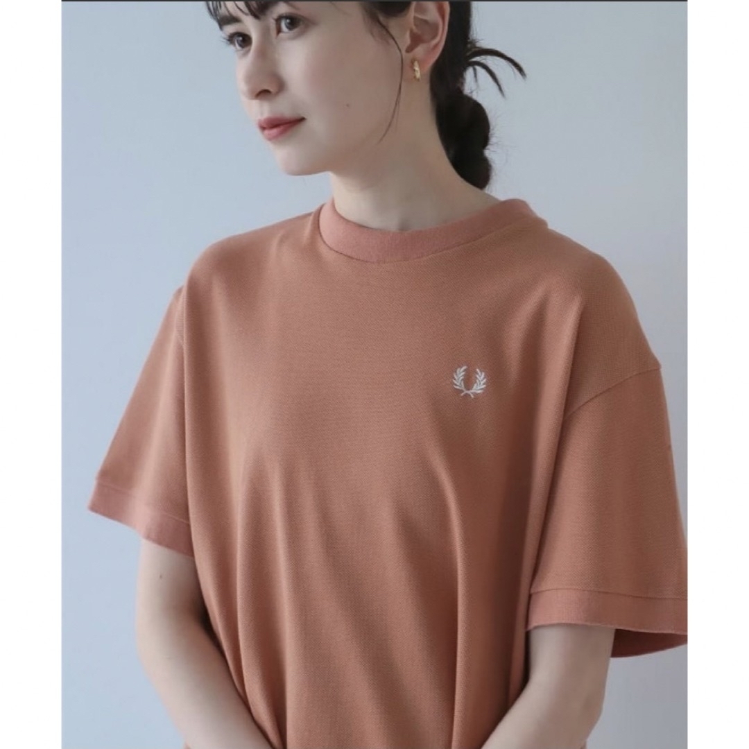 FRED PERRY(フレッドペリー)のFRED PERRY×Ray BEAMS/別注 オーバーサイズ Tシャツ レディースのトップス(Tシャツ(半袖/袖なし))の商品写真