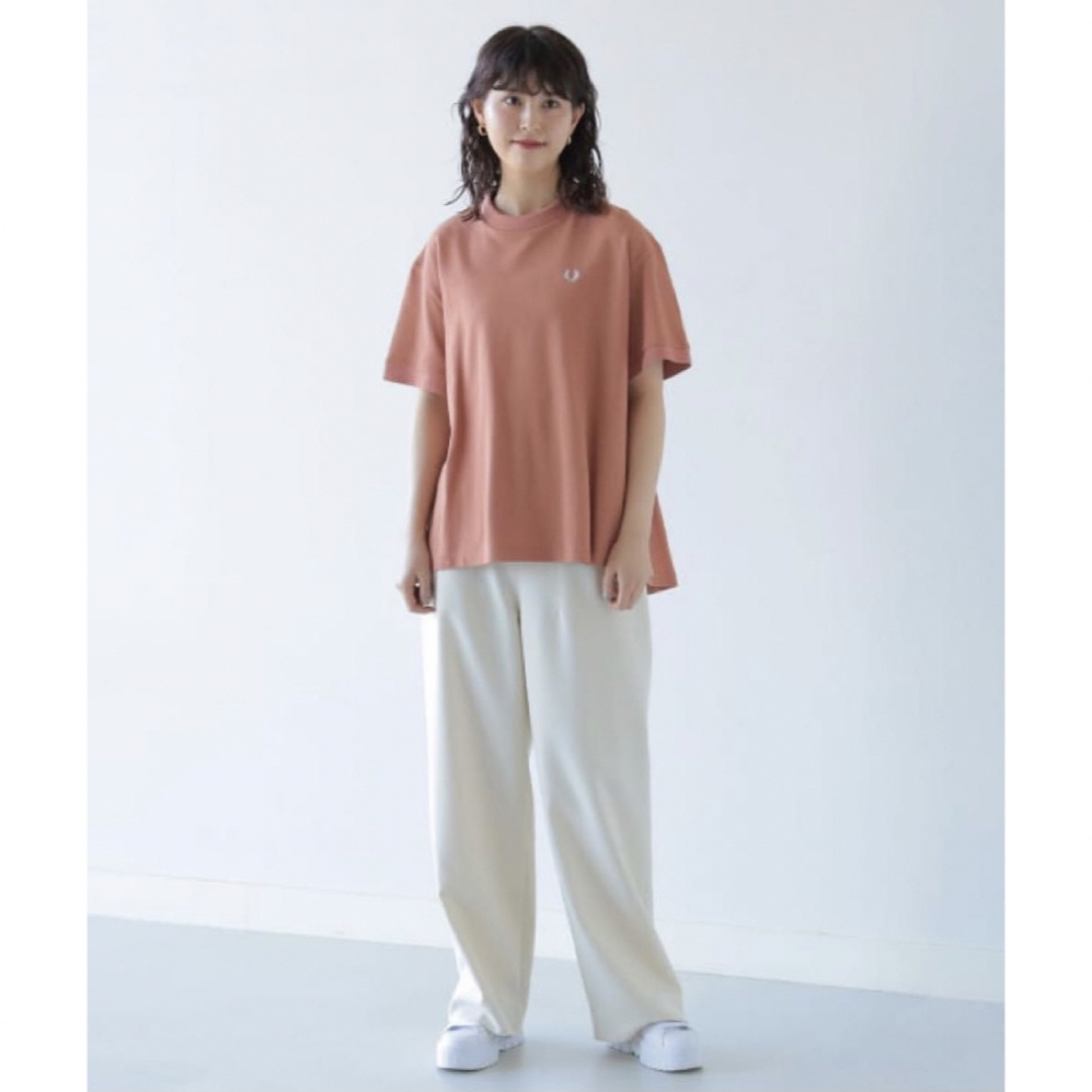 FRED PERRY(フレッドペリー)のFRED PERRY×Ray BEAMS/別注 オーバーサイズ Tシャツ レディースのトップス(Tシャツ(半袖/袖なし))の商品写真