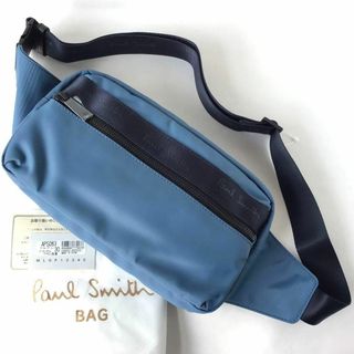 ポールスミス(Paul Smith)のポールスミス ブランデッドウェビング ボディバッグ 新品 ブルー(ボディバッグ/ウエストポーチ)