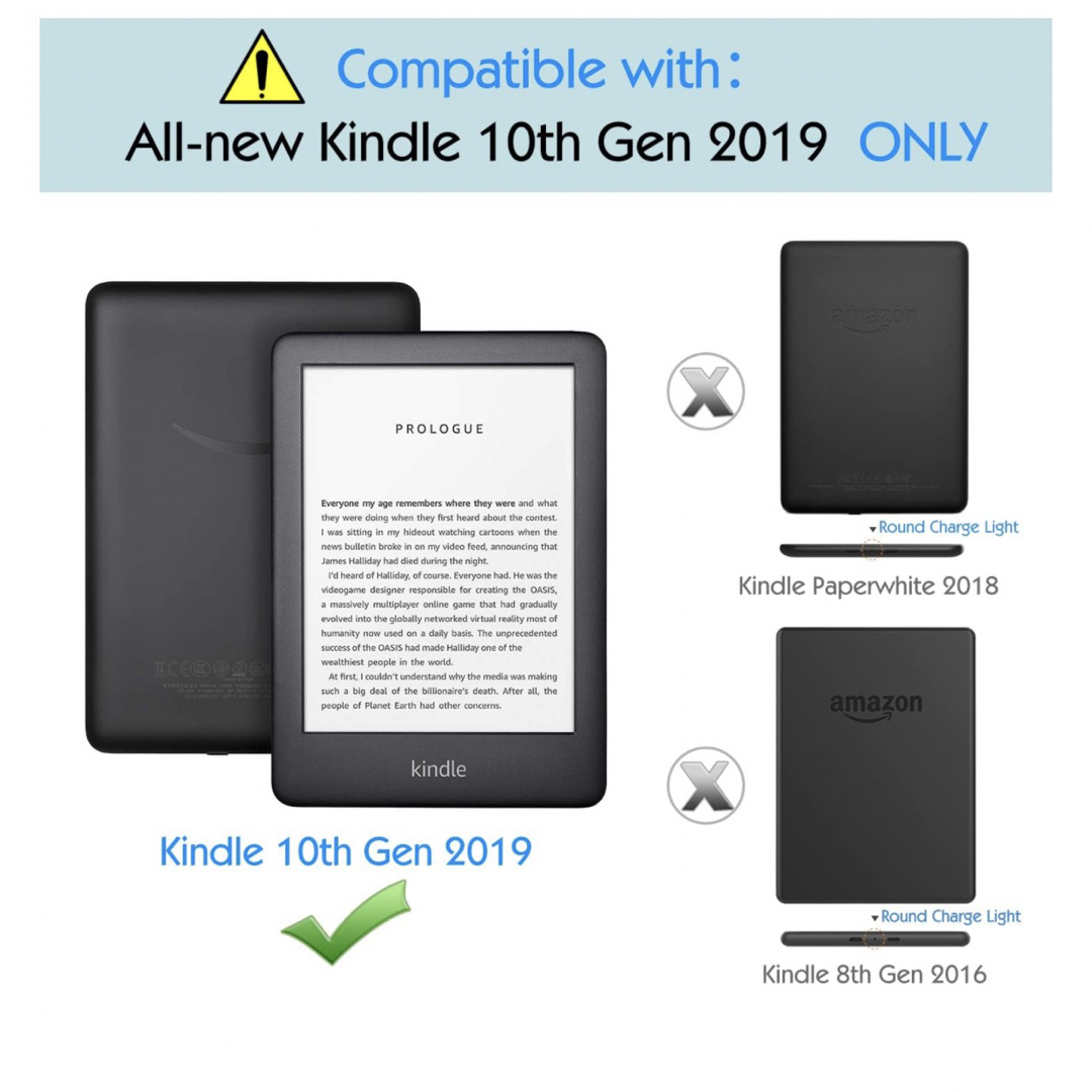 Amazon(アマゾン)のKindle 第10世代 ケース カバー スマホ/家電/カメラのスマホアクセサリー(モバイルケース/カバー)の商品写真