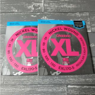 新品　D'Addario ダダリオ ベース弦 ニッケル EXL170-5(弦)