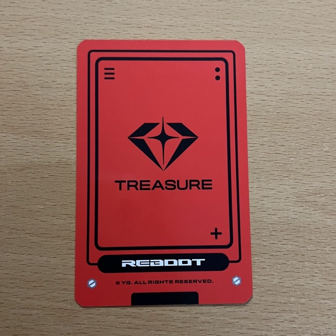 treasure reboot popup 韓国8／7限定トレカ　アサヒ