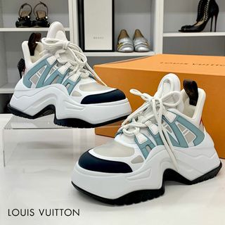 ルイヴィトン(LOUIS VUITTON)の7211 未使用 ヴィトン アークライト2.0 スニーカー ホワイト(スニーカー)