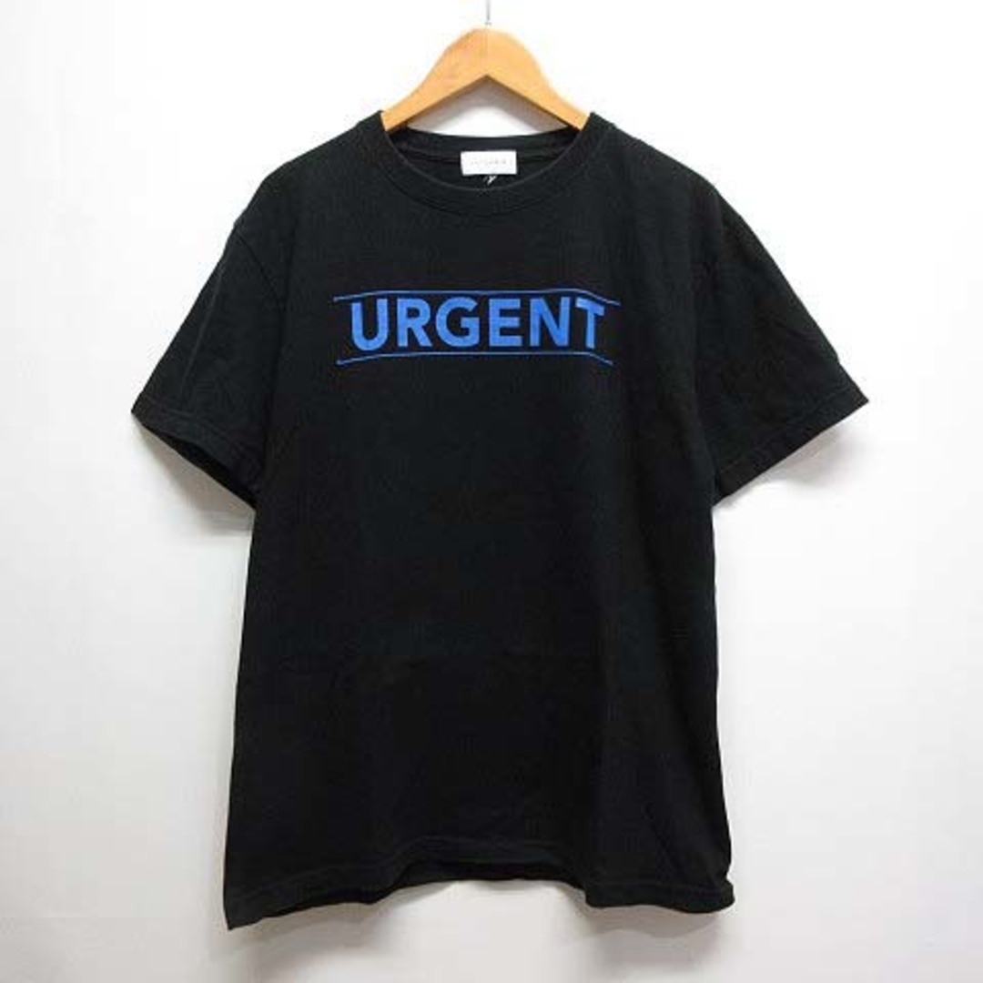 リトルビッグ LITTLEBIG 半袖 Tシャツ URGENT L 黒 ブラック