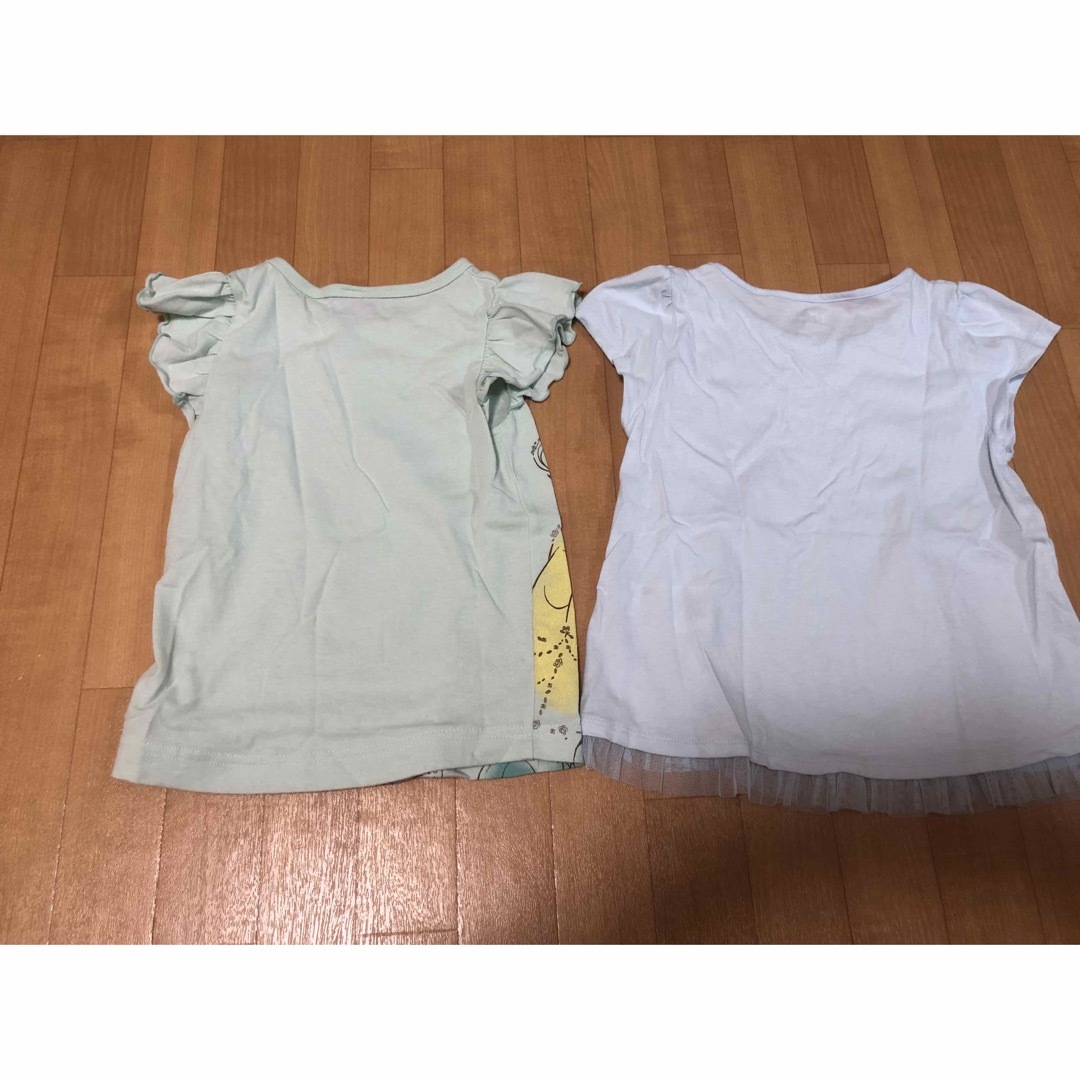 プリンセス110cm 2枚セット キッズ/ベビー/マタニティのキッズ服女の子用(90cm~)(Tシャツ/カットソー)の商品写真