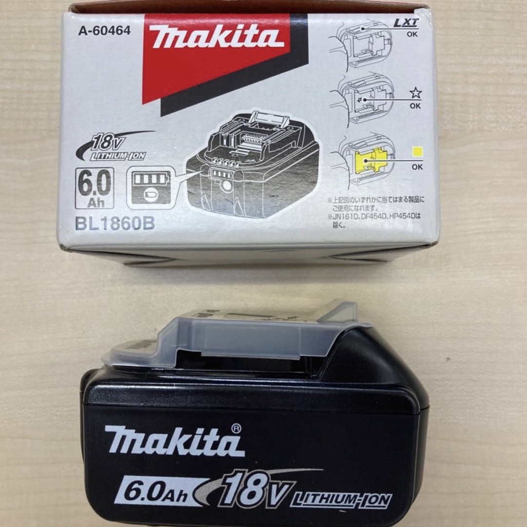 新品　未使用品　makita マキタ　純正　BL1860B (A-60464)