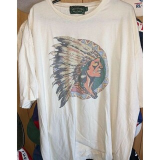 レアビンテージオリジナルPolocountryインディアンヘッドTシャツ(Tシャツ/カットソー(半袖/袖なし))