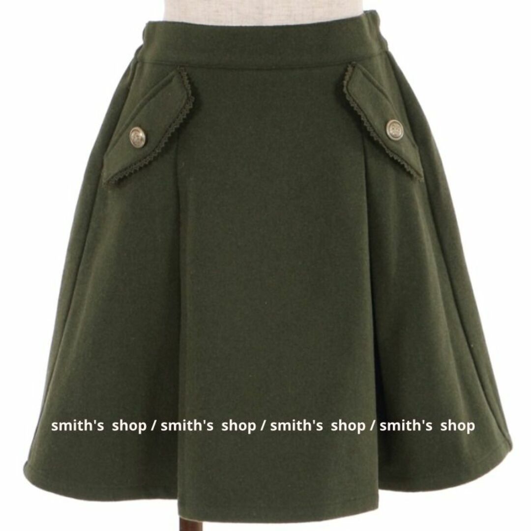 axes femme(アクシーズファム)のaxes femme ポケット風デザインキュロット レディースのスカート(ミニスカート)の商品写真
