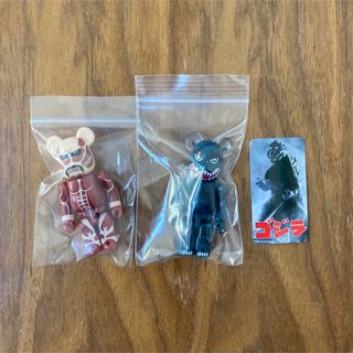 ベアブリック(BE@RBRICK)のベアブリック　ゴジラ　進撃の巨人(SF/ファンタジー/ホラー)