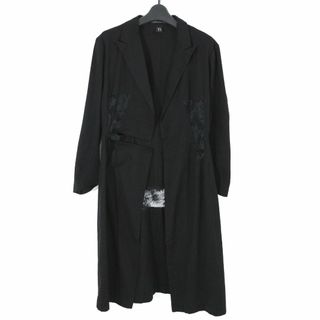 Y's - 希少 Y's ワイズ ホワイトジャガード コート yohji yamamotoの