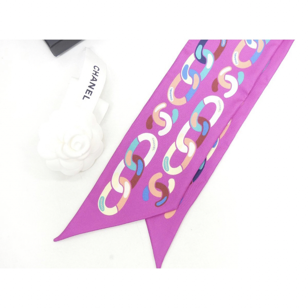 【未使用☆CHANEL】シルクスカーフ・スカーフ&シュシュ☆コーデのポイントに♡
