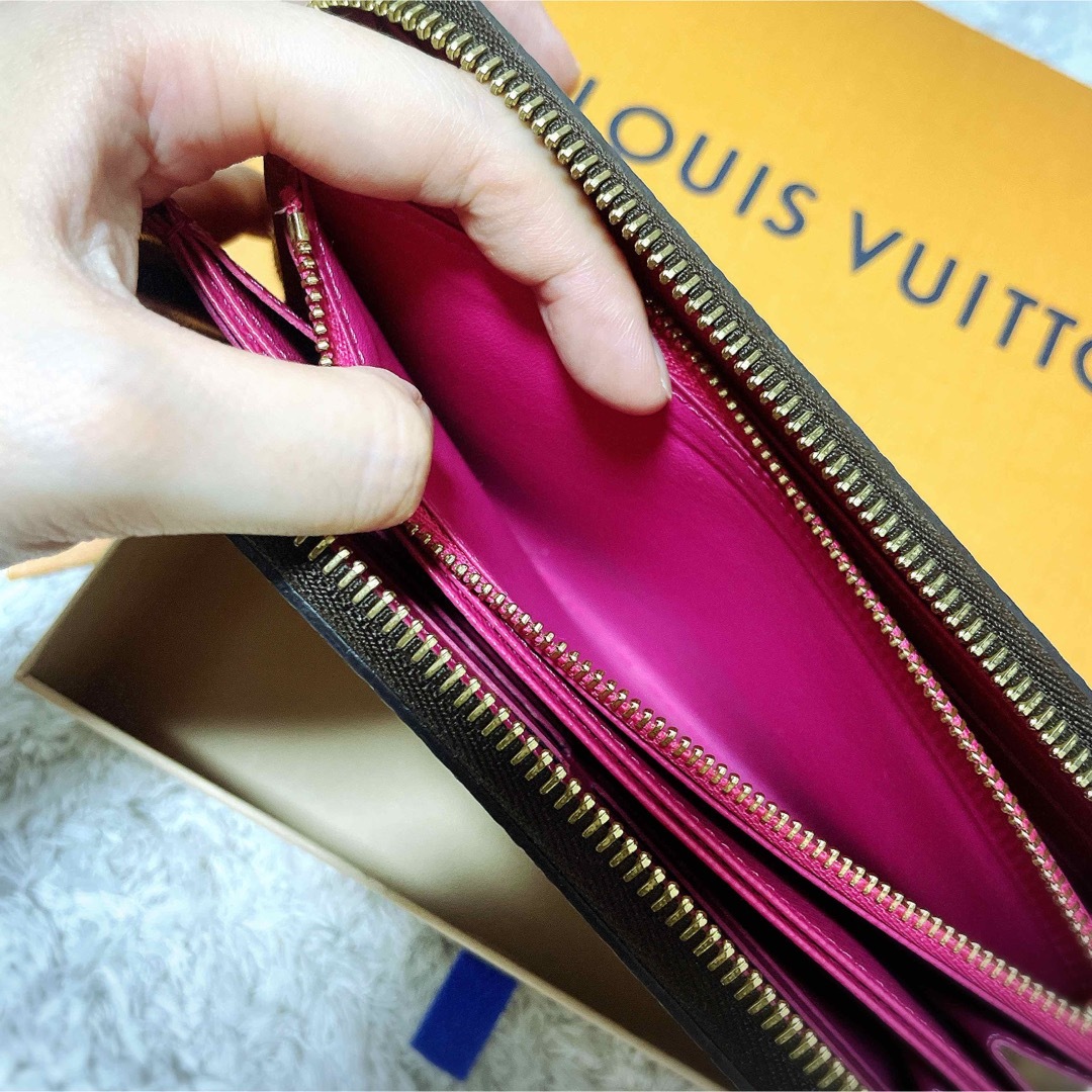 LOUIS VUITTON(ルイヴィトン)のLOUIS VUITTON ジッピーウォレット　美品 レディースのファッション小物(財布)の商品写真