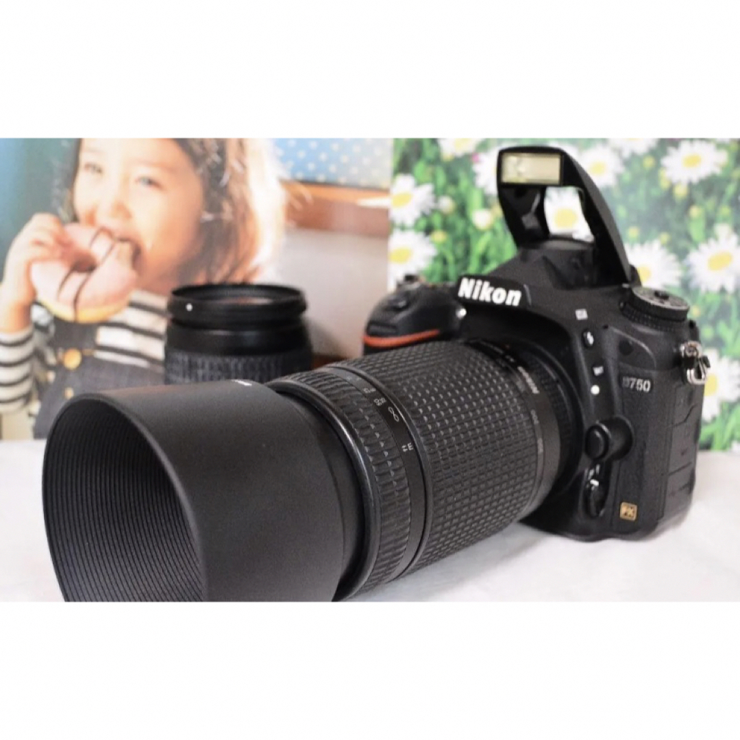 ❤️予備バッテリー付き❤️ニコン D750 超望遠 300mmダブルズーム❤️