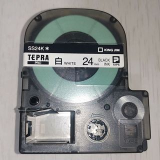 キングジム(キングジム)のTEPRA PRO TAPEテプラプロテープ 白 ２４㎜(その他)