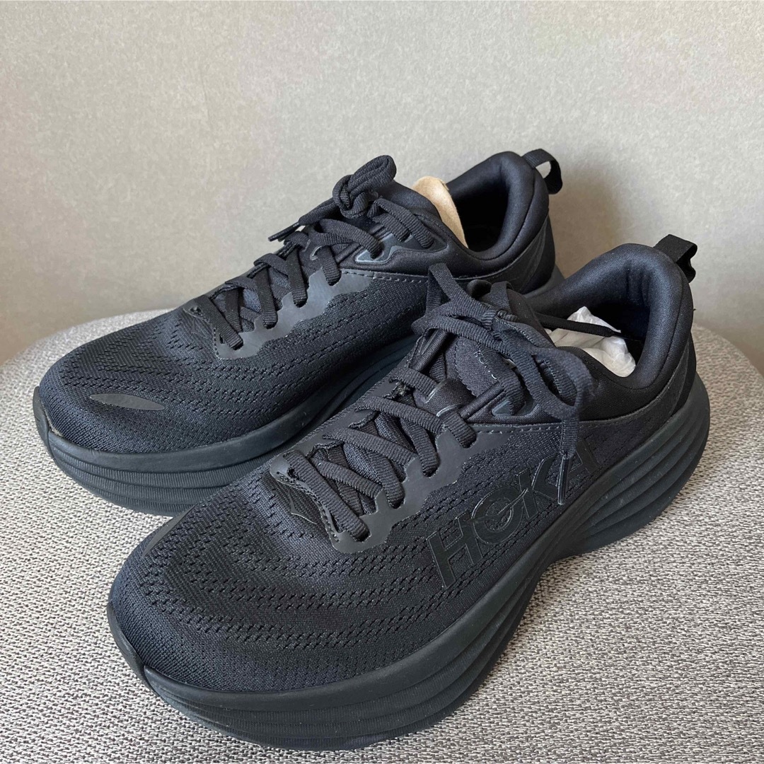 HOKA ONE ONE M ボンダイ8 WIDE 25.5cm 黒 | casaronald.org.mx