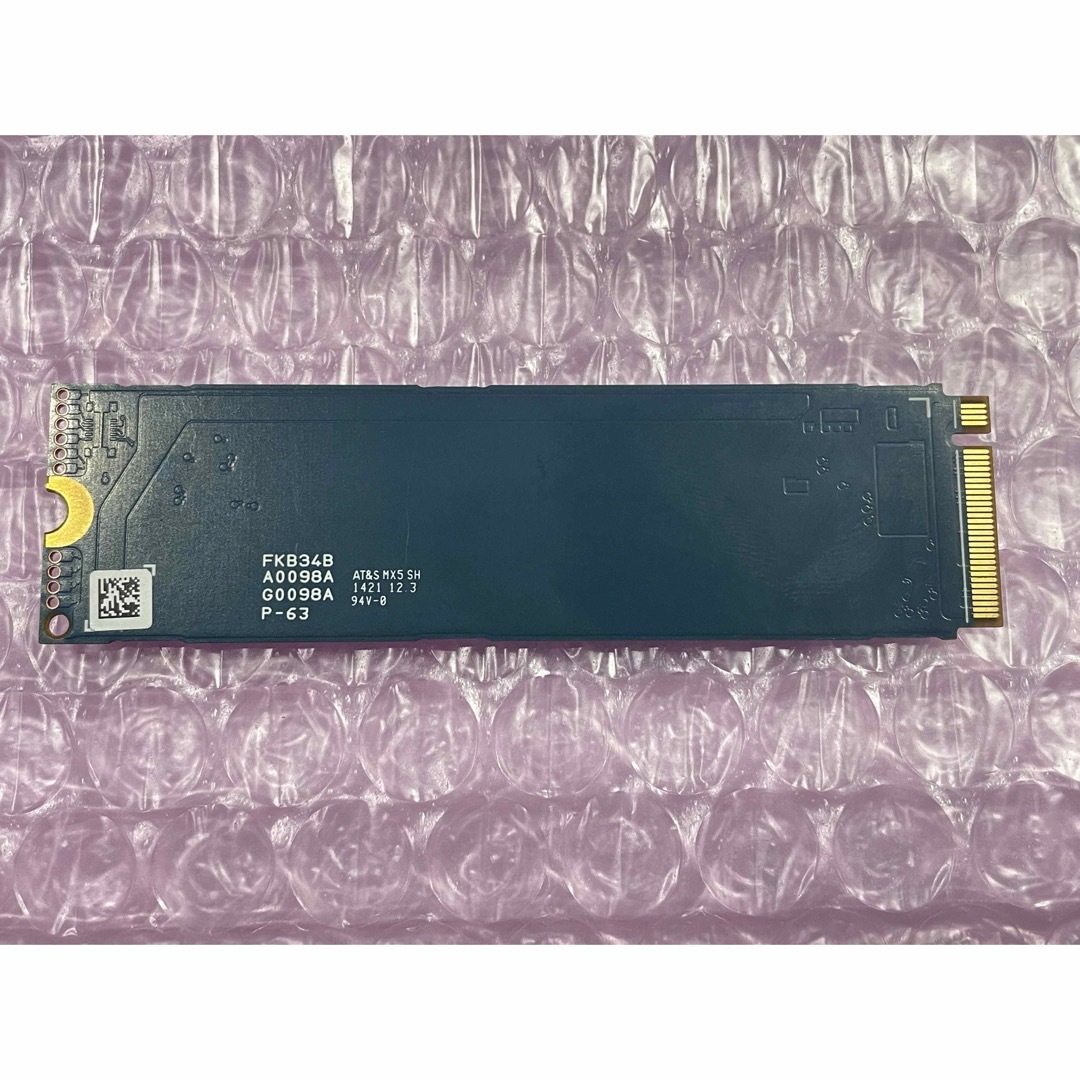 KIOXIA KBG5AZNV512G  512GB SSD NVMe M.2 1