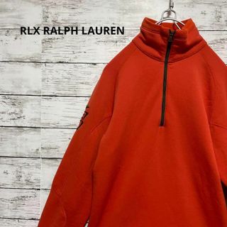 アールエルエックス(RLX（RalphLauren）)のRLX RALPH LAUREN 裏地フリース ハーフジップトップス(その他)