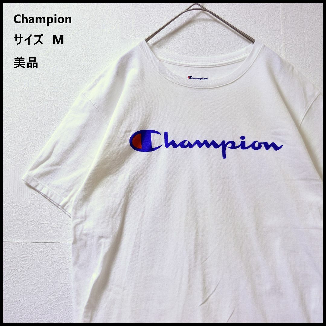 Champion(チャンピオン)のChampion チャンピオン　センターロゴプリントTシャツ レディースのトップス(Tシャツ(半袖/袖なし))の商品写真