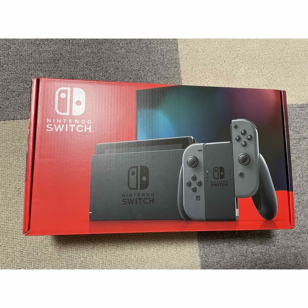 Nintendo Switch(ニンテンドースイッチ)のNintendo Switch Joy-Con(L)/(R) グレー エンタメ/ホビーのゲームソフト/ゲーム機本体(家庭用ゲーム機本体)の商品写真