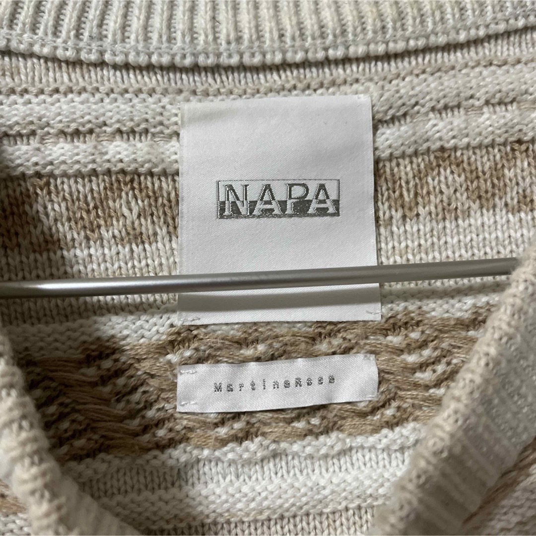 NAPAPIJRI(ナパピリ)のNAPA BY MARTINE ROSE  Knit Sweater 20SS メンズのトップス(ニット/セーター)の商品写真