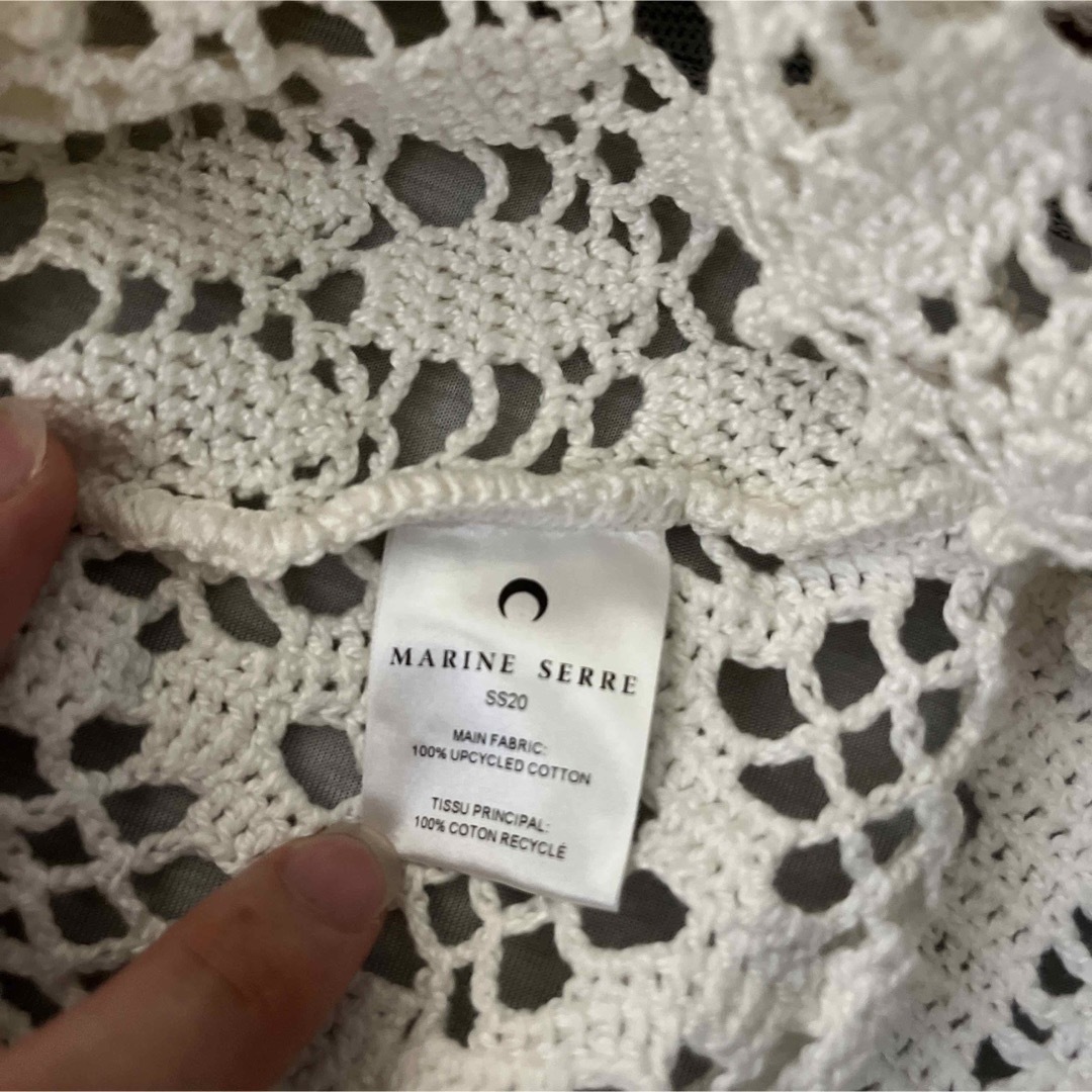 Marine Serre  20ss  Crochet knit jumper