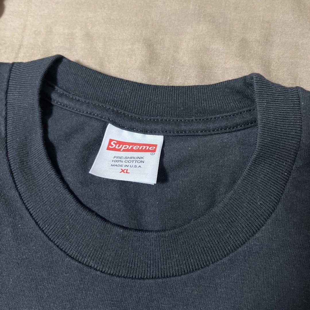 supreme arabiclogo tee  tシャツ　XL 黒