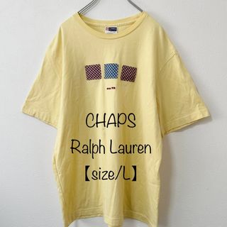 ラルフローレン(Ralph Lauren)のRalph Lauren/ラルフローレン★半袖Tシャツ★イエロー/黄赤青★L(Tシャツ/カットソー(半袖/袖なし))