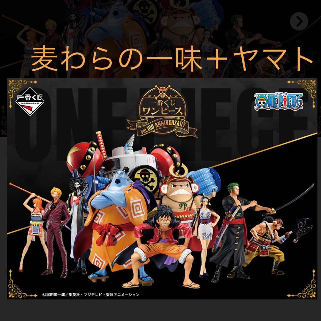 ONE PIECE - ワンピース 一番くじ vol.100anniversary フィギュアの ...