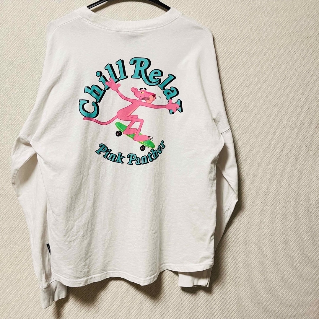 Chillax(チラックス)のChillax × Pink Panther l/s Tshirt メンズのトップス(Tシャツ/カットソー(七分/長袖))の商品写真