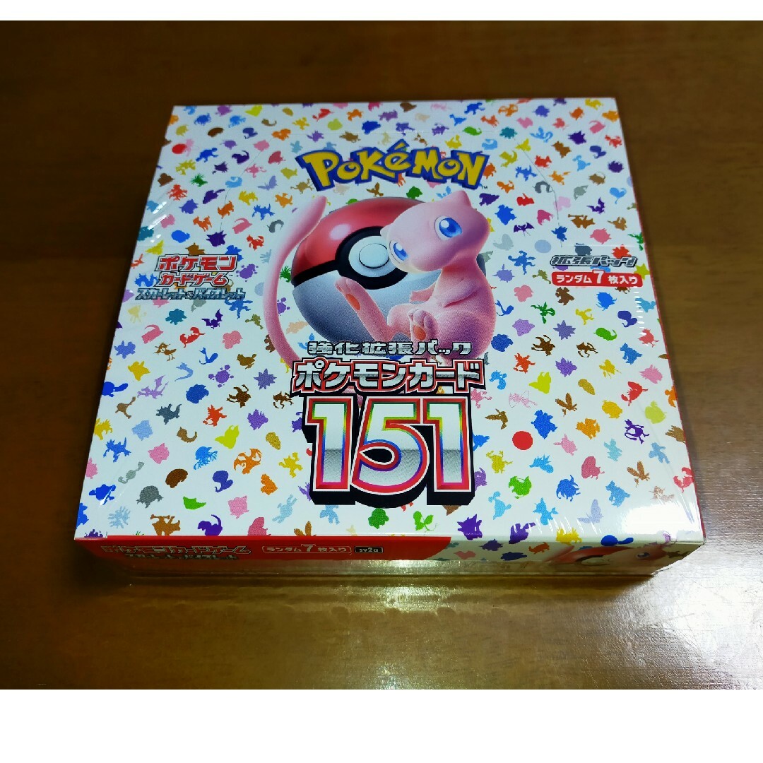 ポケモンカード　151 1BOX 新品未開封 シュリンク付き