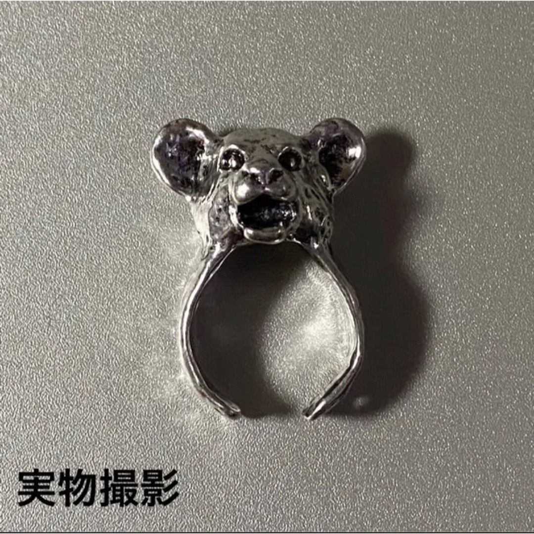 【新品 匿名配送】アニマルリング　動物指輪　チーター レディースのアクセサリー(リング(指輪))の商品写真