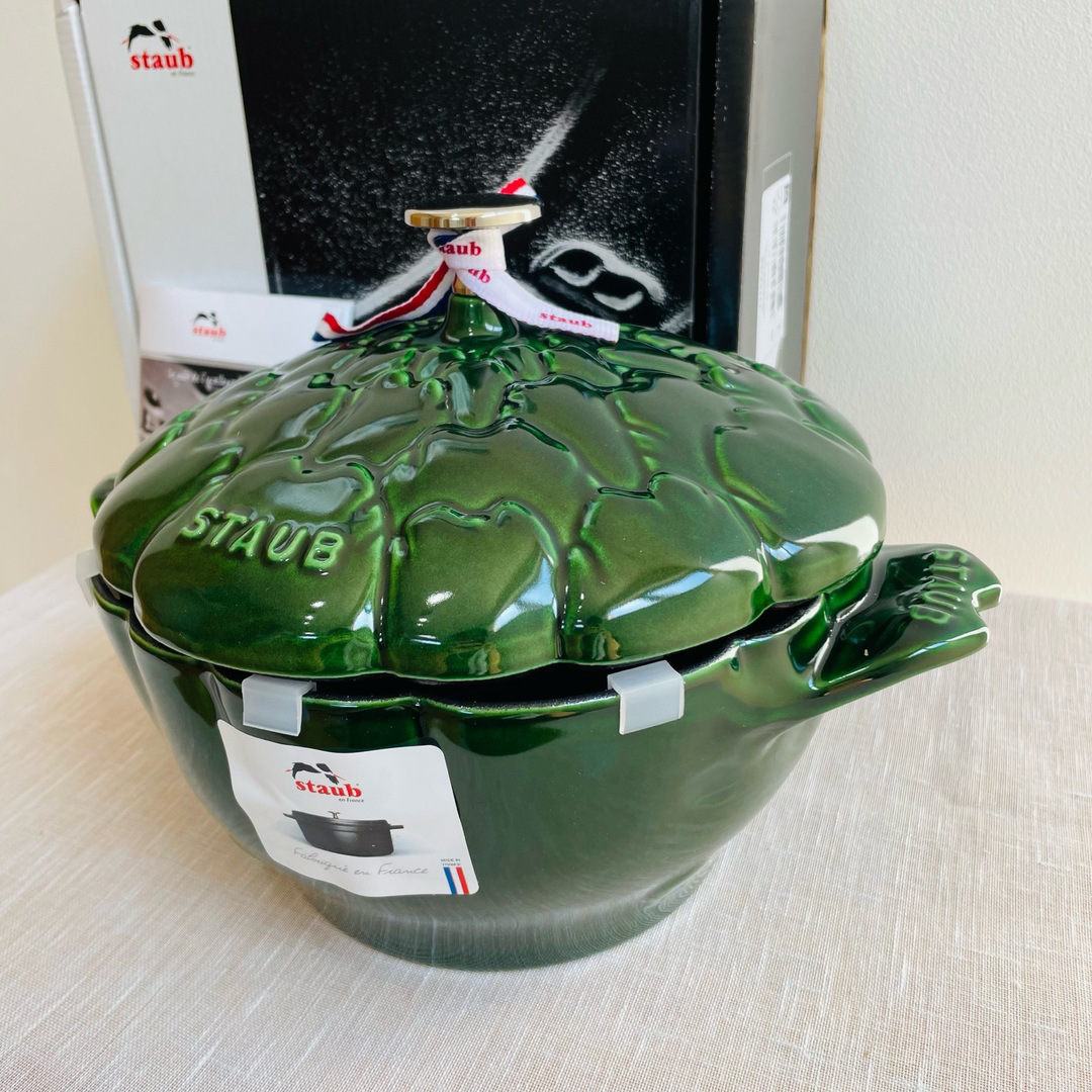 STAUB - Staub ストウブ アーティチョークココット 22cm バジル