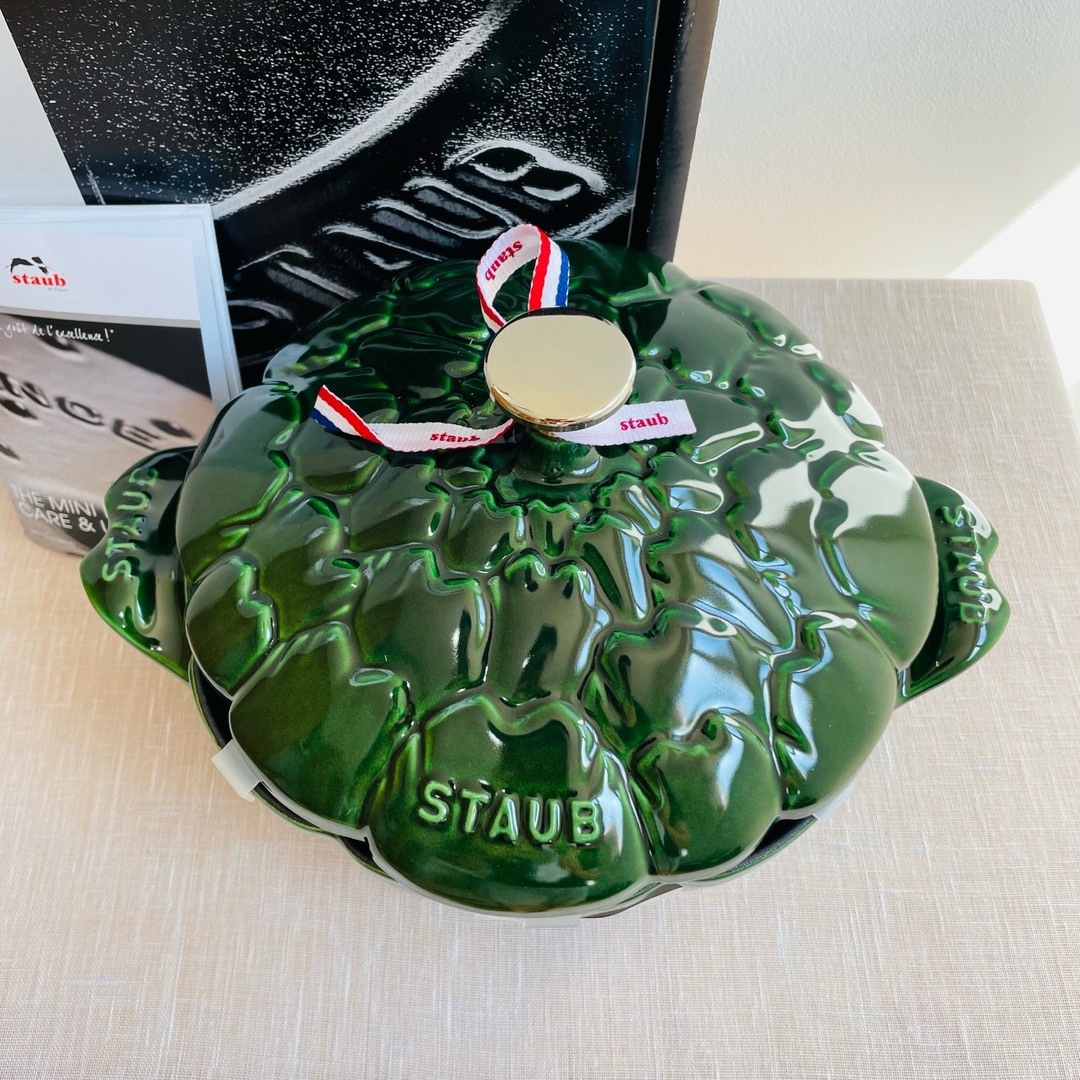 STAUB - Staub ストウブ アーティチョークココット 22cm バジル