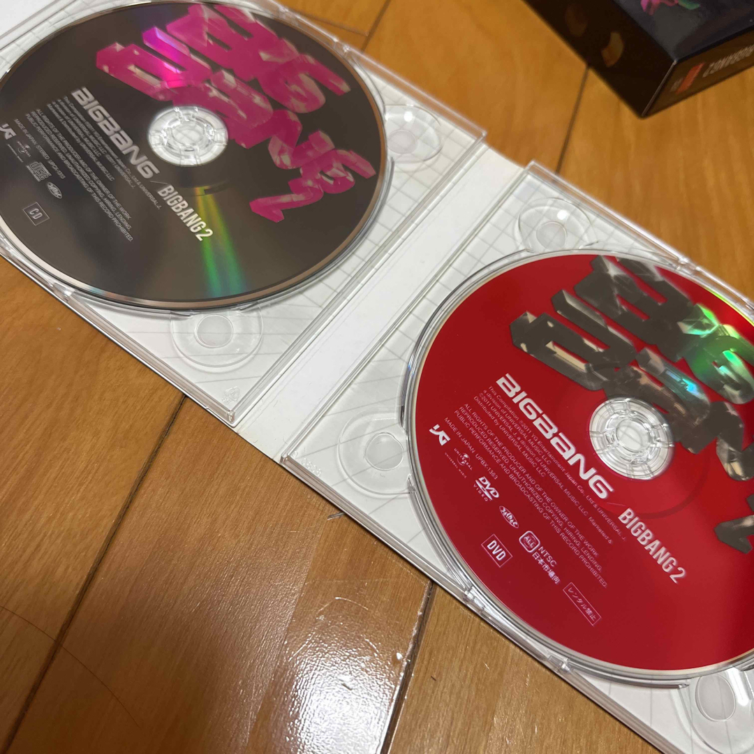 BIGBANG(ビッグバン)のBIGBANG2 初回限定盤A CD＋DVD ストラップ　ジヨン エンタメ/ホビーのCD(K-POP/アジア)の商品写真