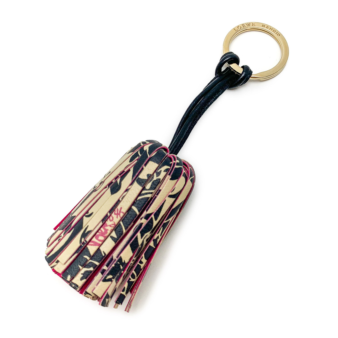 LOEWE - LOEWE ロエベ タッセル キーリング キーホルダー バック