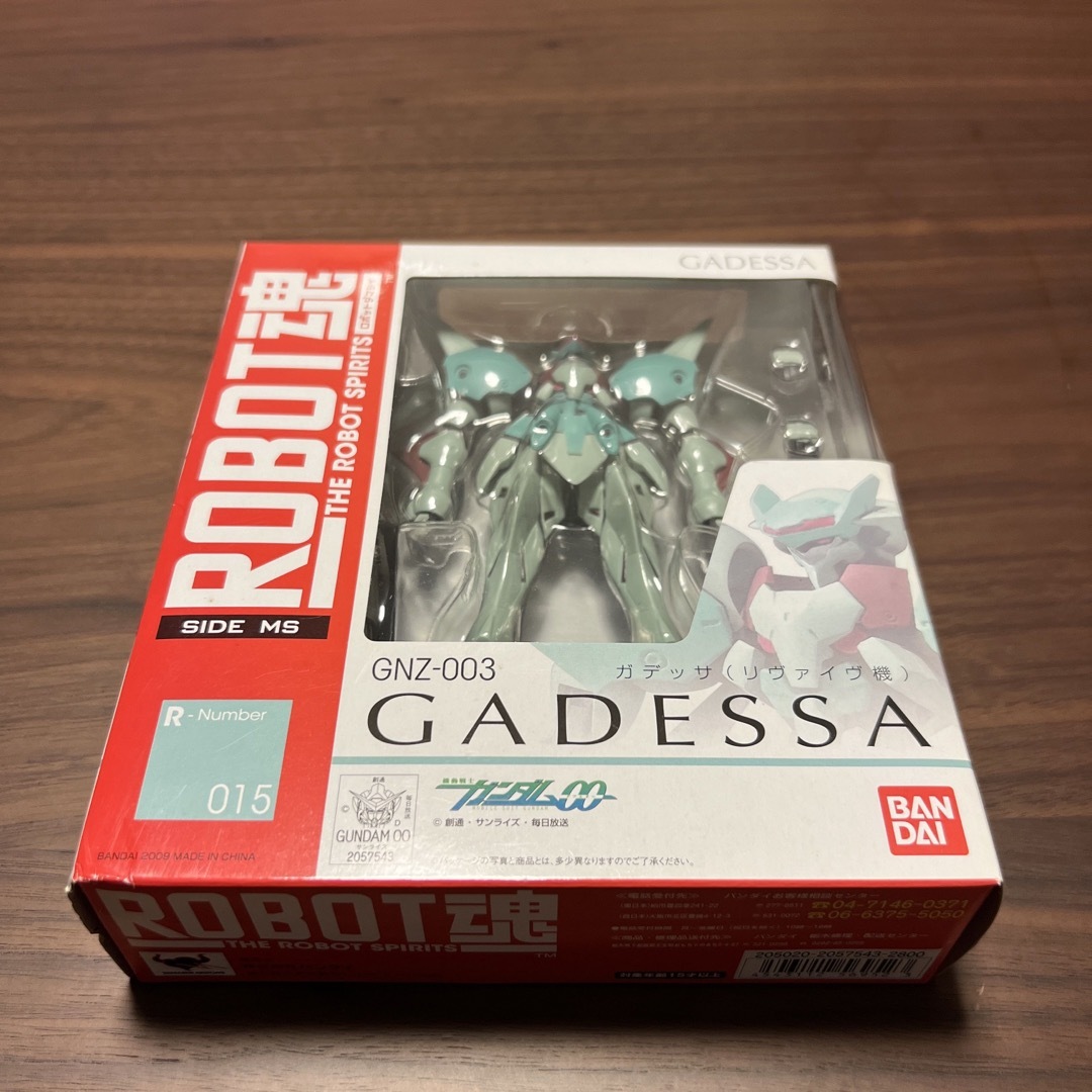 BANDAI ROBOT魂　ガンダムOO ガデッサ(リヴァイヴ機) 未開封品