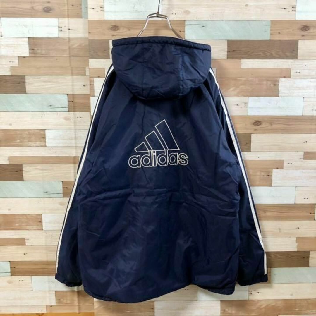 adidasリバーシブルパーカージャケ90s ビッグシルエット