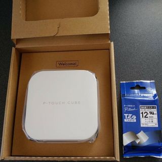 brother - ピータッチキューブ P-TOUCH CUBE PT-P300BT テープ合計3本 ...