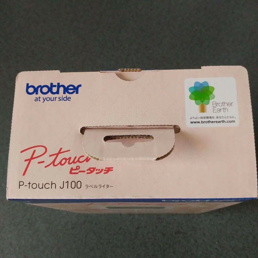 brother P-touch ピータッチ PT-J100P +純正品テープ1本