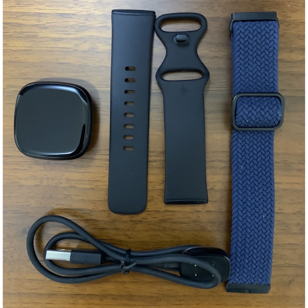 Fitbit Versa 3 Black Alexa搭載 Suica対応