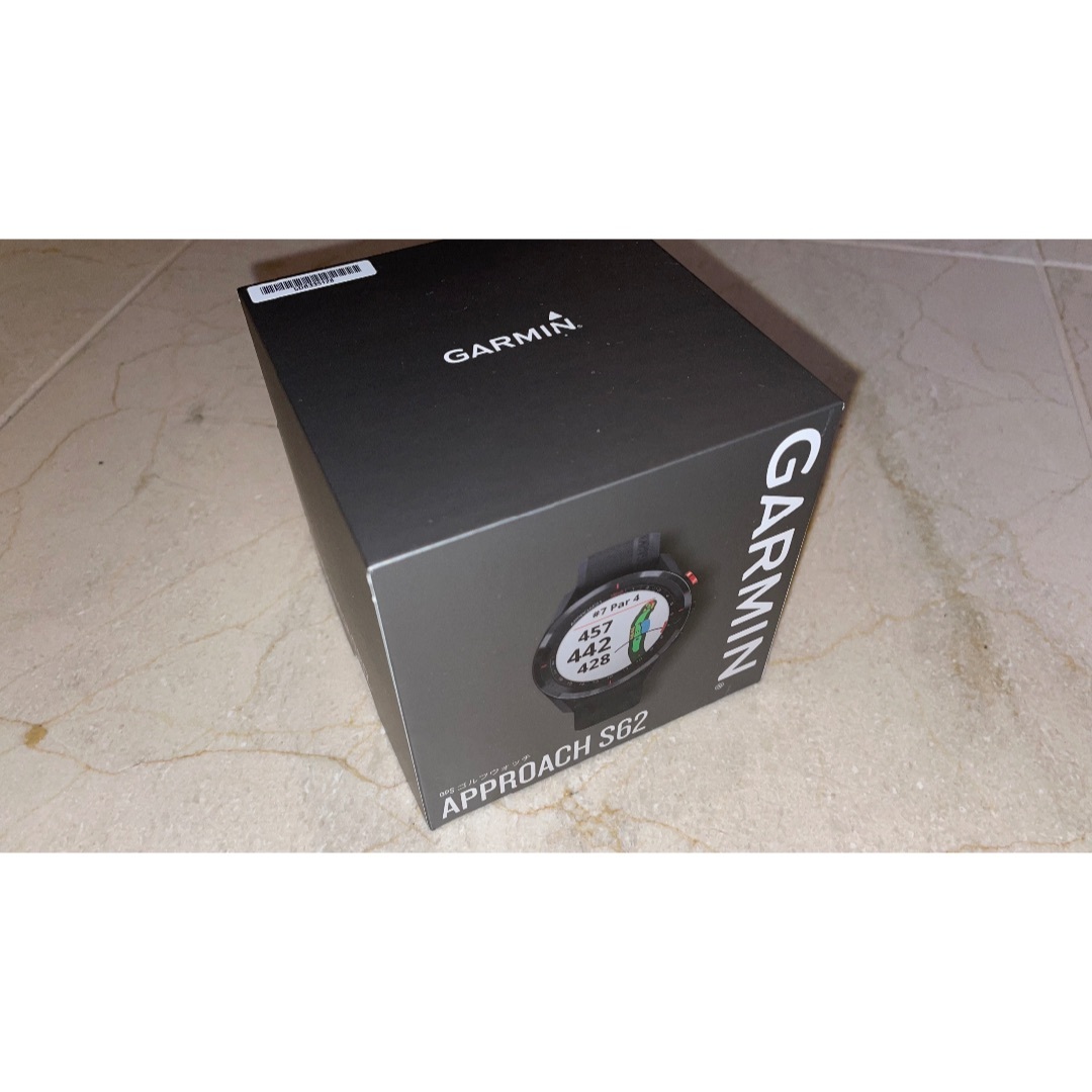 GARMIN - GARMIN APPROACH S62 BLACK ゴルフウォッチの+mdscience.in