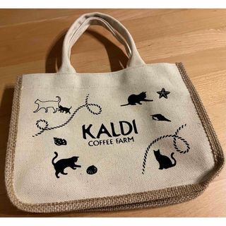 カルディ(KALDI)のネコバッグ(トートバッグ)