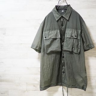 cp company ガーメントダイ　ナイロンシャツ　(4) old 90s〜