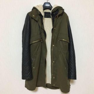 ザラ(ZARA)の美品！ZARA ミリタリーモッズコート(モッズコート)