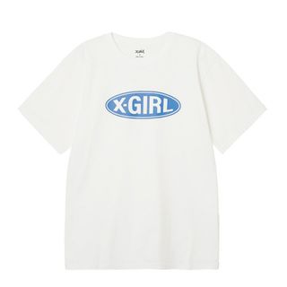 エックスガール(X-girl)のX-girl BASIC OVAL LOGO S/S TEE(Tシャツ(半袖/袖なし))