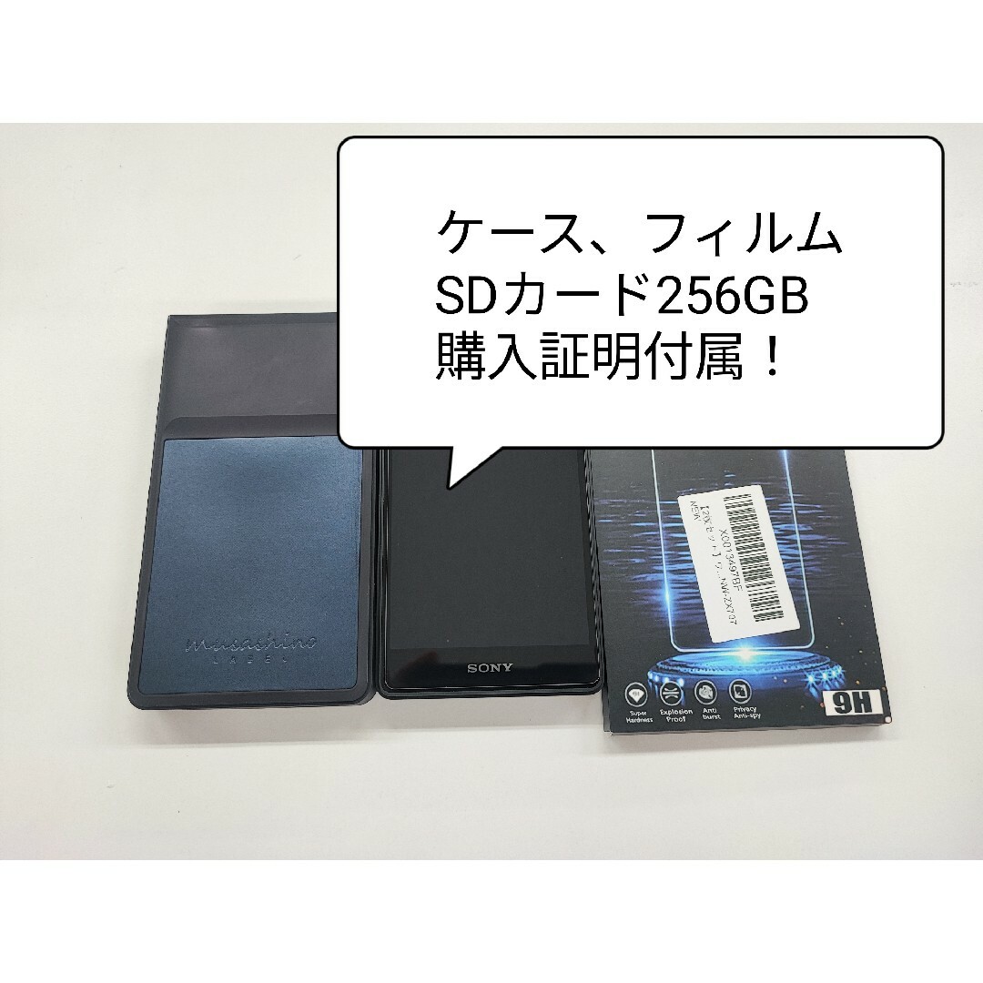 SONY zx707 WALKMAN DAP　ハイレゾ　ウォークマン　イヤホン