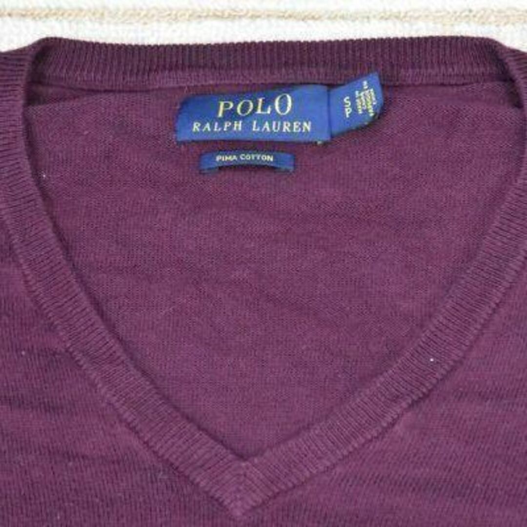 POLO RALPH LAUREN(ポロラルフローレン)のポロ ラルフローレン コットン セーター 6788ｃ 綿100％ 00 80 メンズのトップス(ニット/セーター)の商品写真
