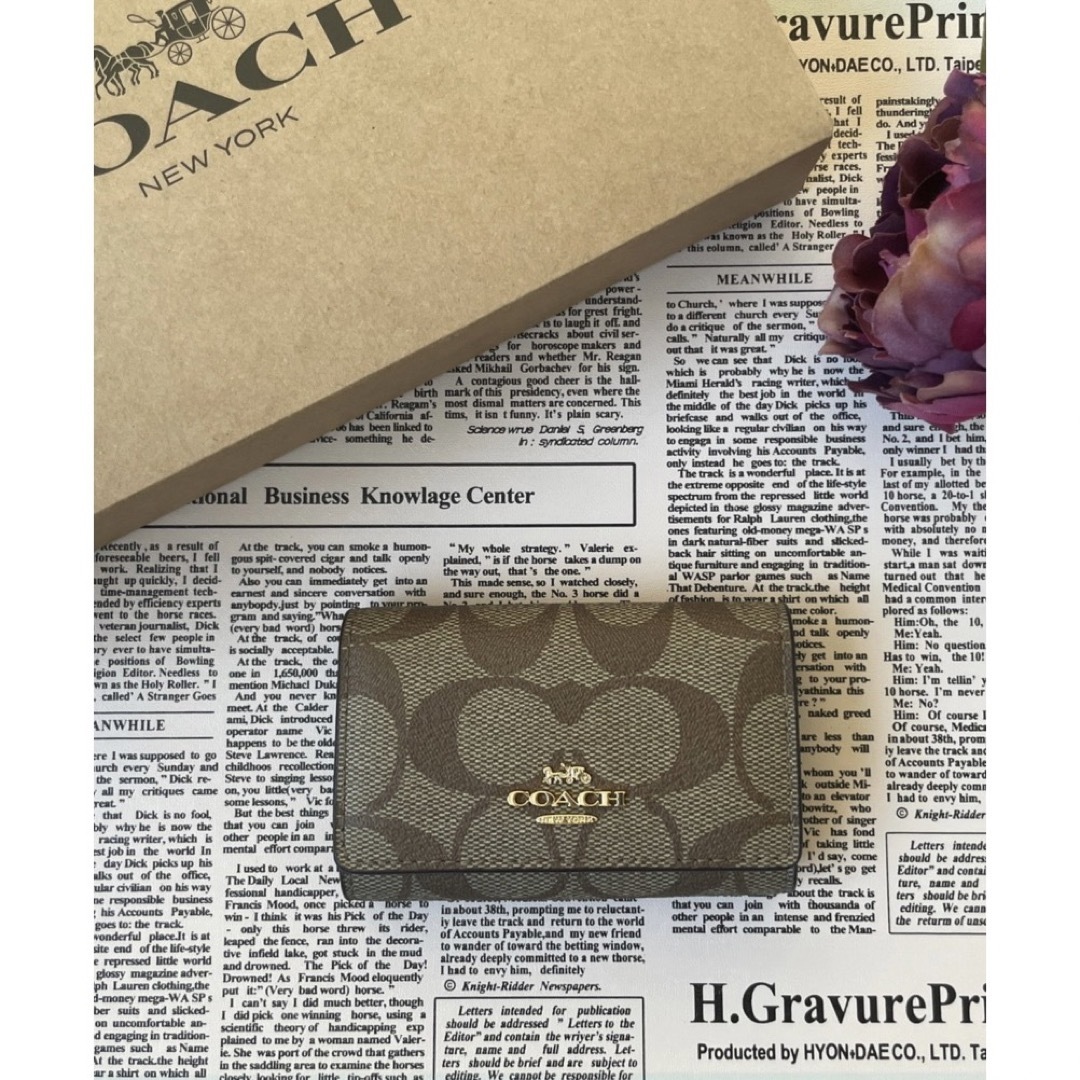 COACH 【新品未使用品】 COACH コーチ キーケース・カードケースの通販 by mayuko｜コーチならラクマ