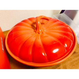 ルクルーゼ(LE CREUSET)のラスト！ルクルーゼ パンプキン・パイディッシュ  ストーンウェア(食器)